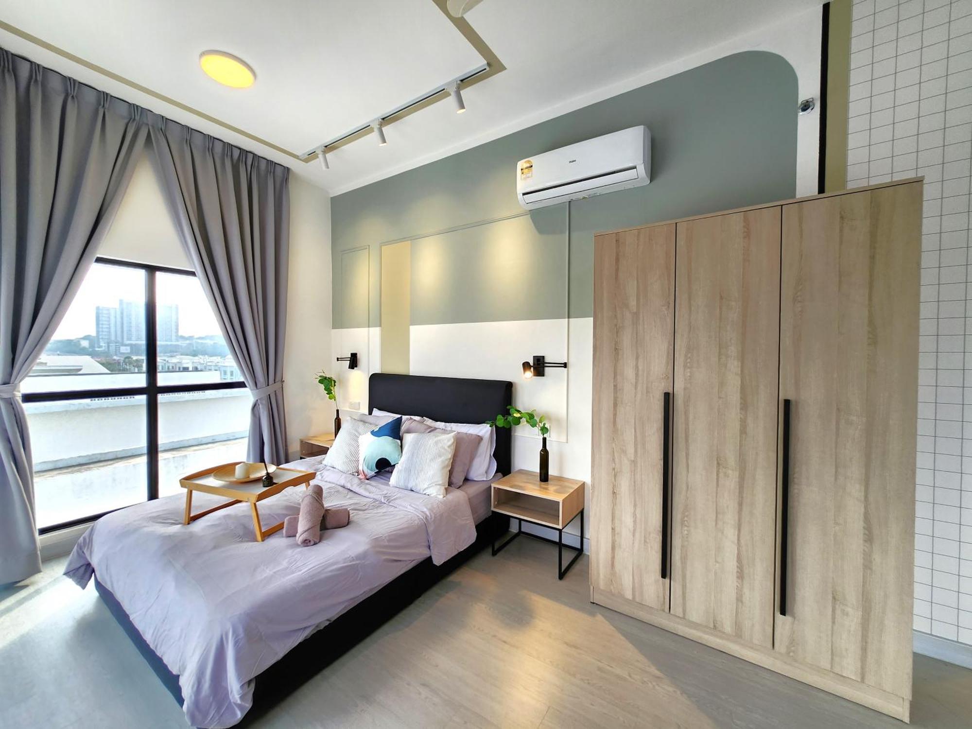 Taman Equine Comfy Studio#Greenery View#4 Pax#Aeon Mall Seri Kembangan Exterior foto